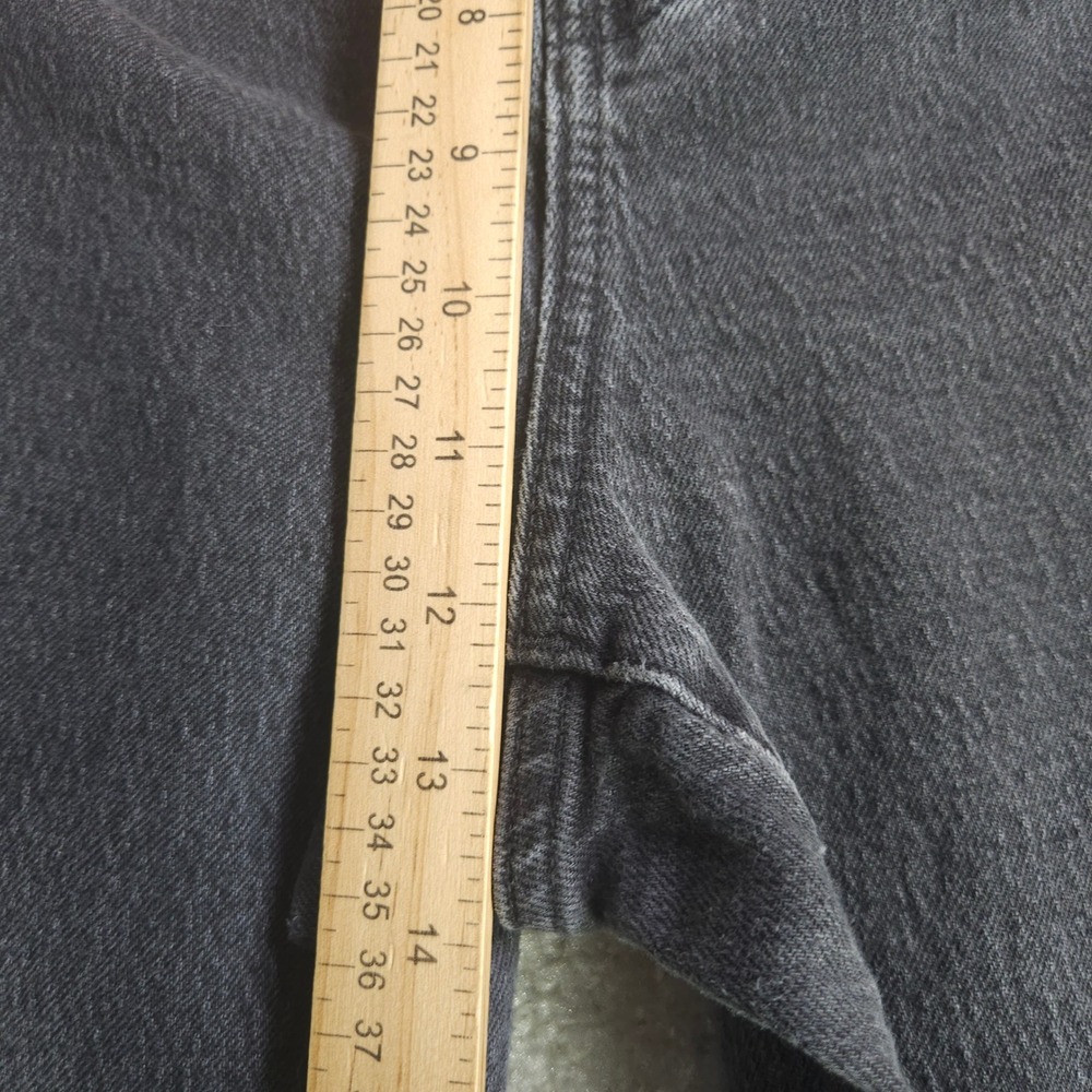Madewell The Curvy Perfect Vintage Jeans Womens 31 (32) Black High Rise Denim - Picture 10 of 11